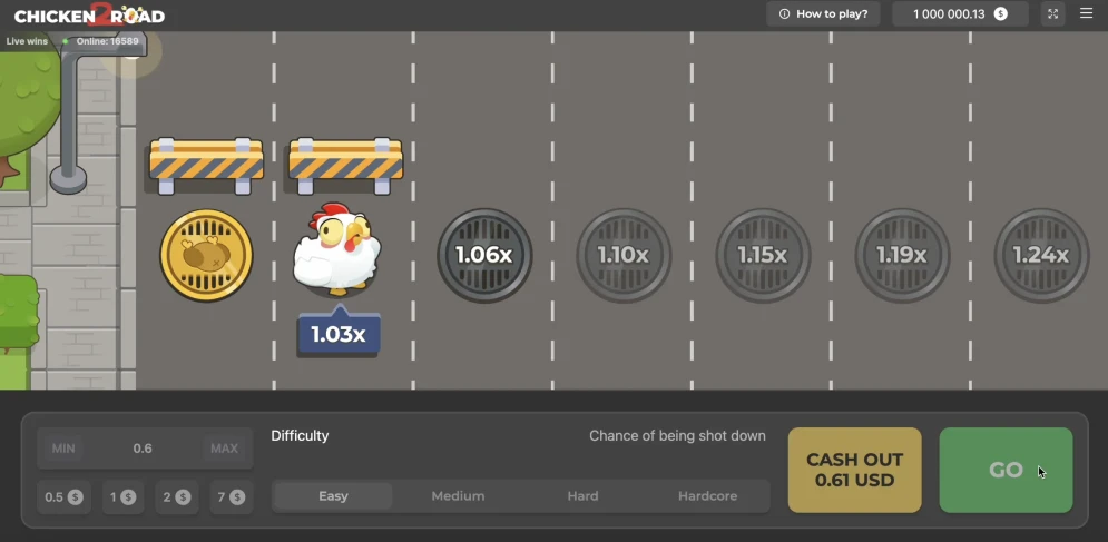 Chicken Road 2 gameplay